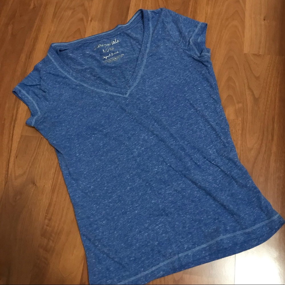 Heathered Cobalt Blue Shirt